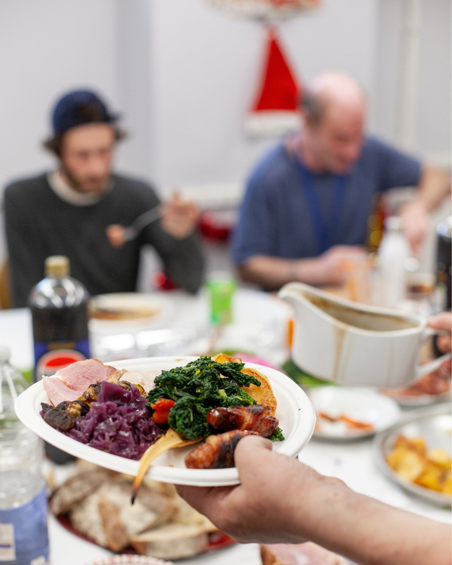 Christmas Dinner & Pudding for Two
