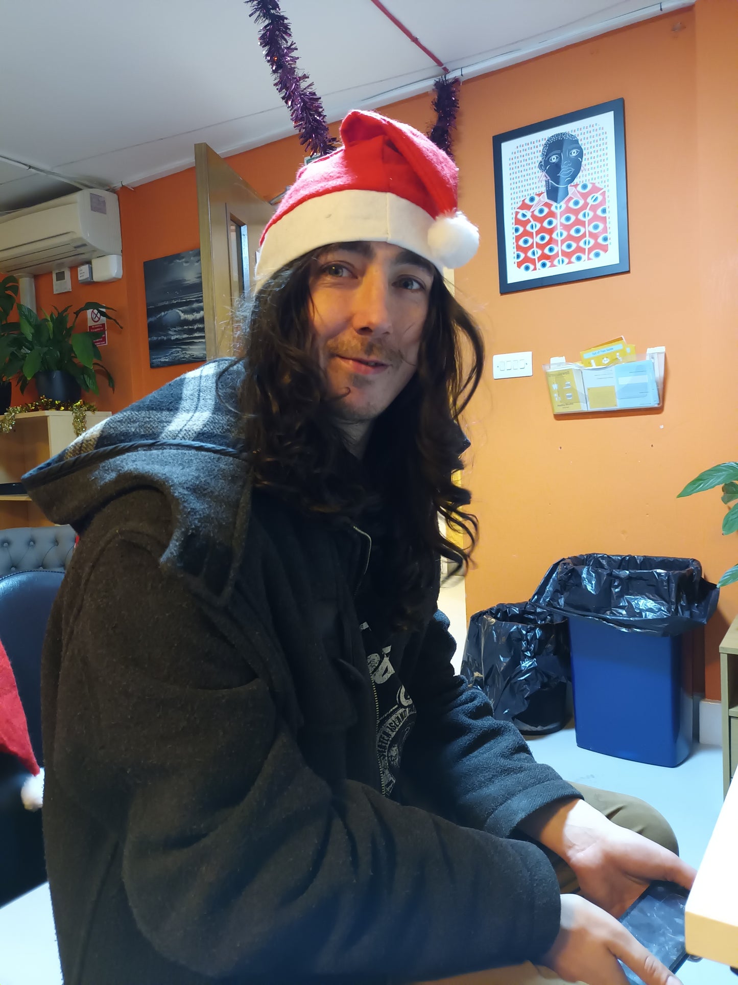 Christmas dinner and warm clothing pack