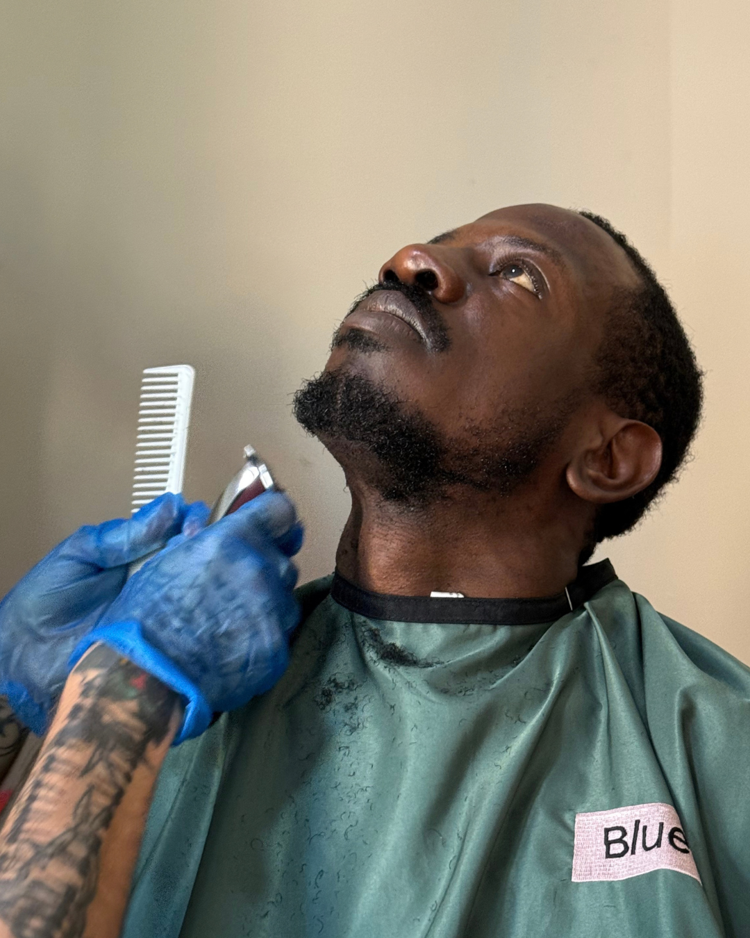 Barber Appointment for a Homeless Londoner
